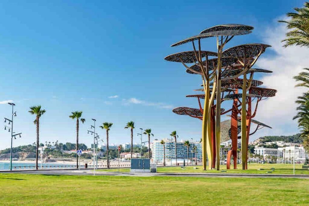 Appartamento Estudio Con Vistas Al Mar La Pineda Esterno foto