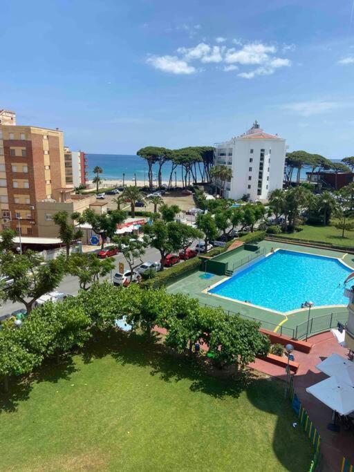 Appartamento Estudio Con Vistas Al Mar La Pineda Esterno foto